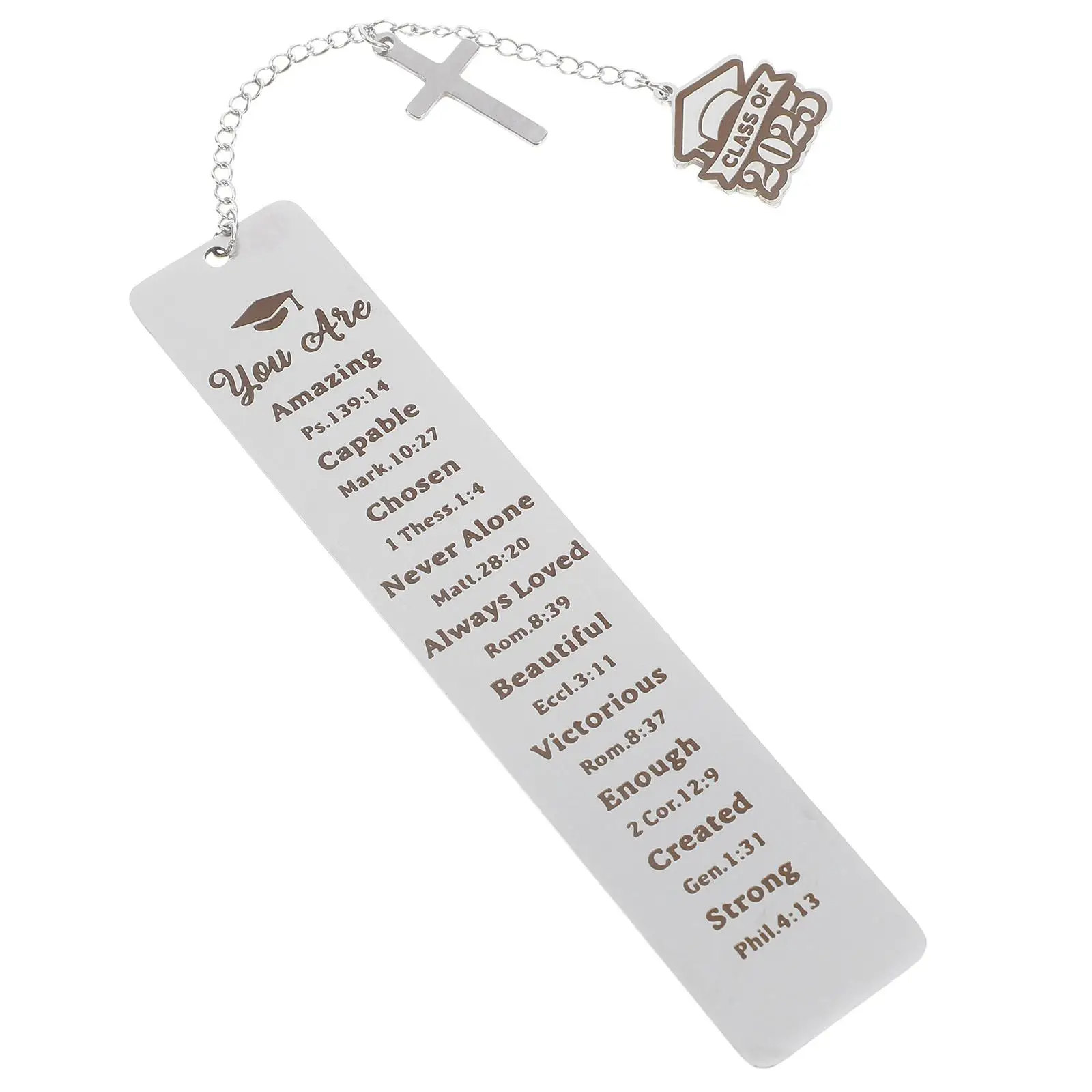 Graduation Bookmark Stainless Steel Cross Cap Design Elegant Teacher Gift Children Print Hat Ceremony Craft Pendant Bookmarks
Graduation Bookmark Stainless Steel Cross Cap Design Elegant Teacher Gift Children Print Hat Ceremony Craft Pendant Bookmarks