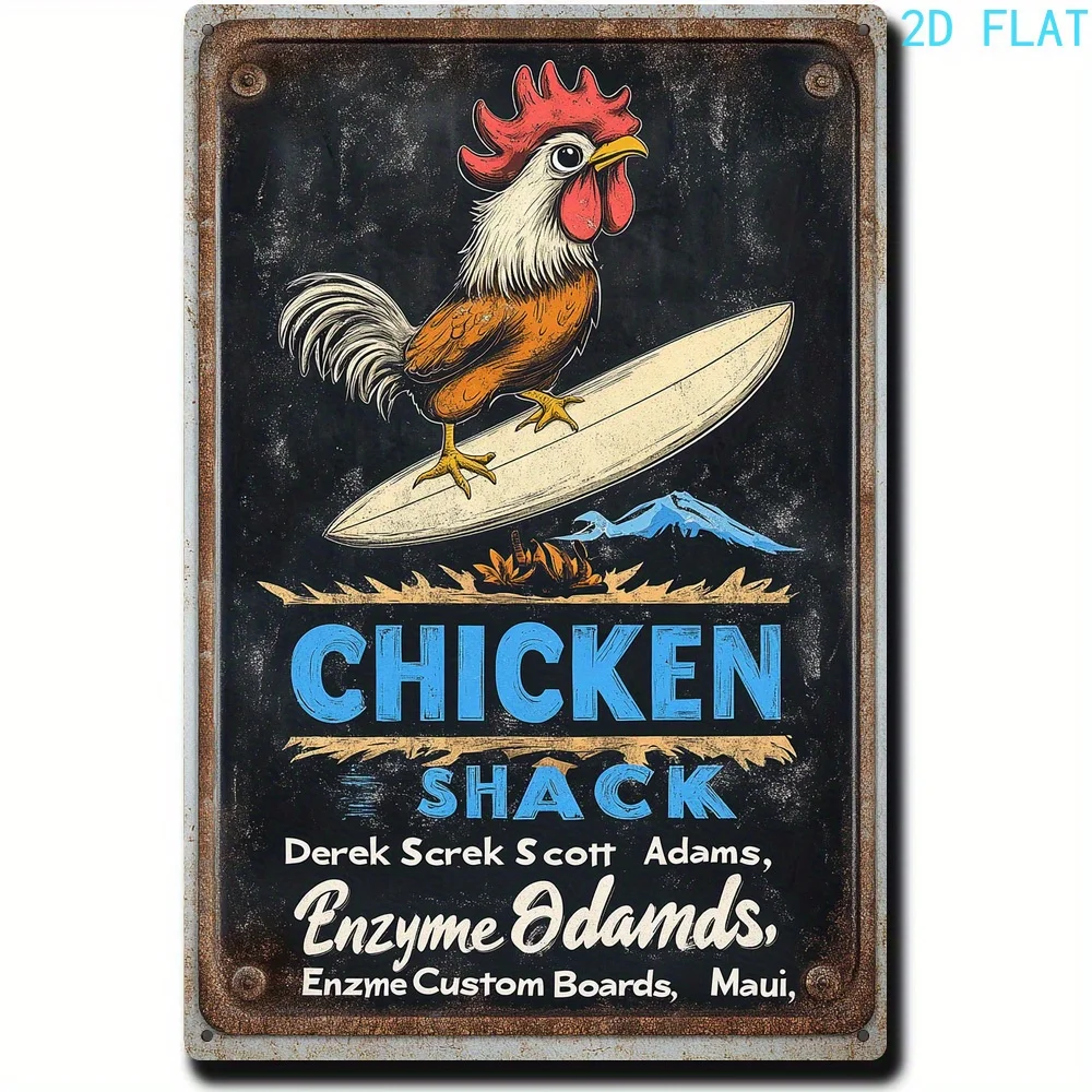 Vintage Fashion No Punching Classic Chicken Surf Vintage Iron Plate, es, Vintage Coastal Landscape Metal Mural, Multi-Functiona
Vintage Fashion No Punching Classic Chicken Surf Vintage Iron Plate, es, Vintage Coastal Landscape Metal Mural, Multi-Functiona