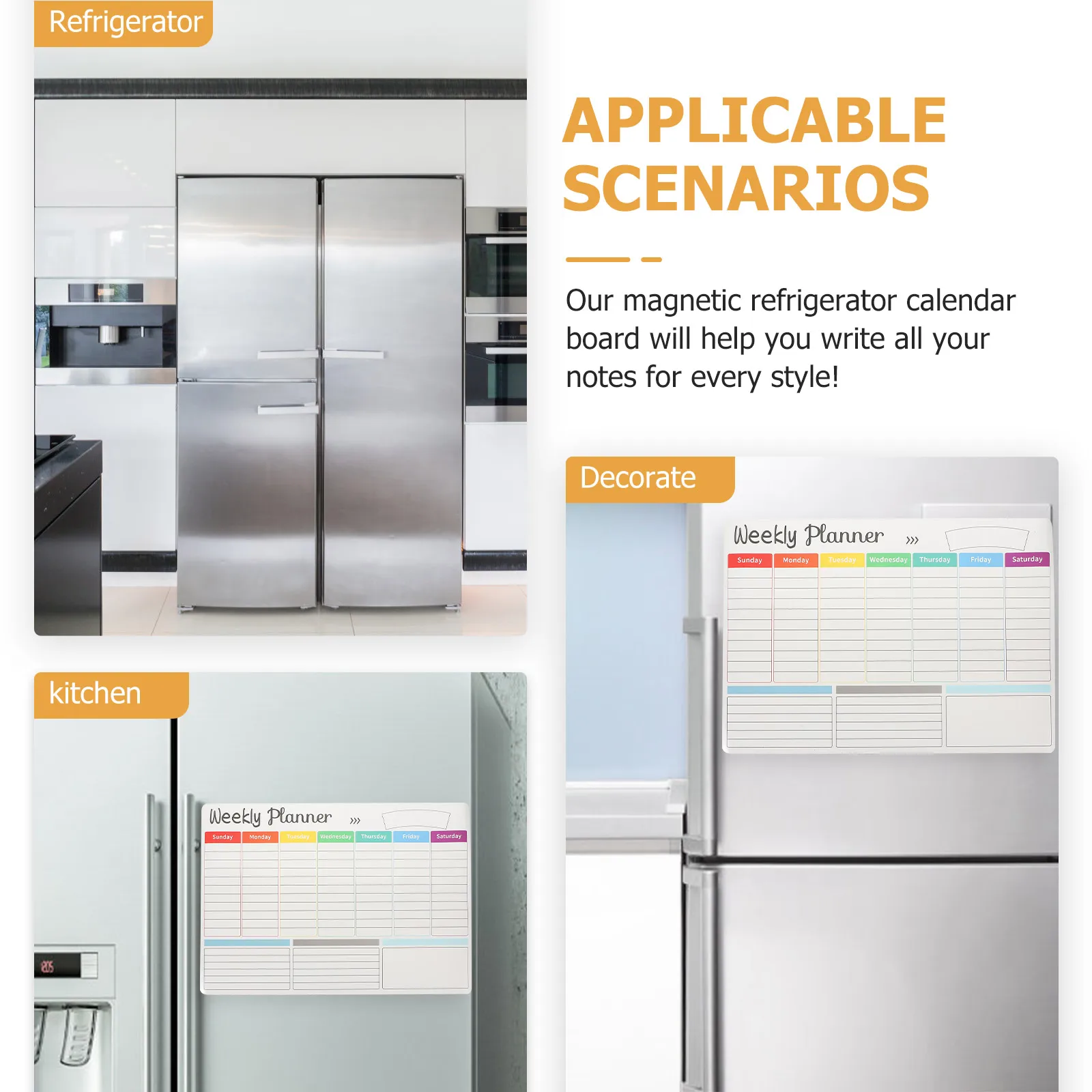 Practical Fridge Magnet Calendar Stickers A3 Size Weekly Planner Dry Erase Kitchen Monthly Board Schedule Whiteboard
Practical Fridge Magnet Calendar Stickers A3 Size Weekly Planner Dry Erase Kitchen Monthly Board Schedule Whiteboard