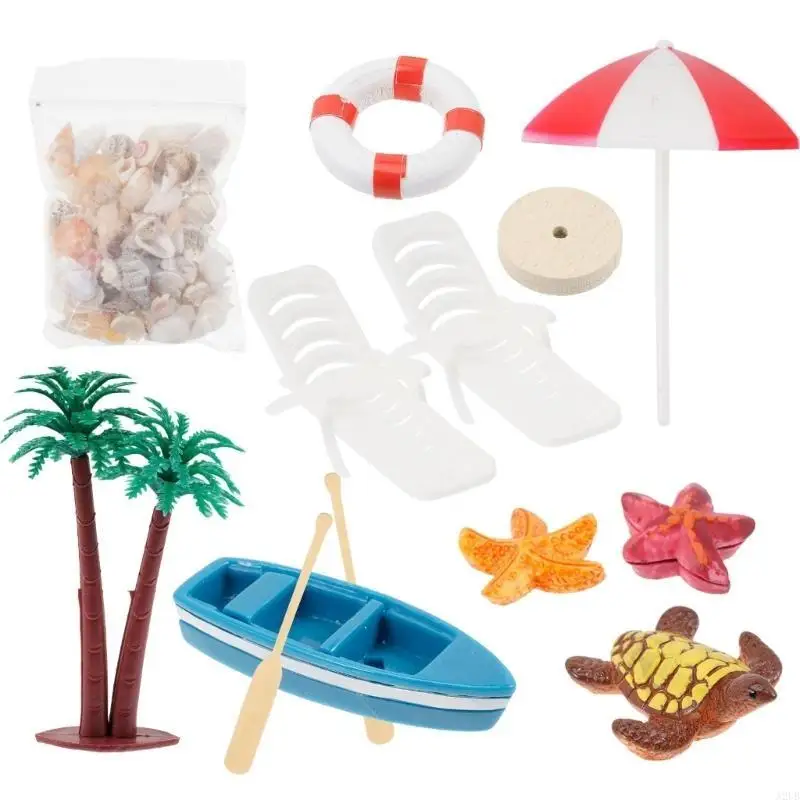1/12 Coastal Scene Decorative Kits Doll House Beach Scene Display Accessories A2UB
1/12 Coastal Scene Decorative Kits Doll House Beach Scene Display Accessories A2UB