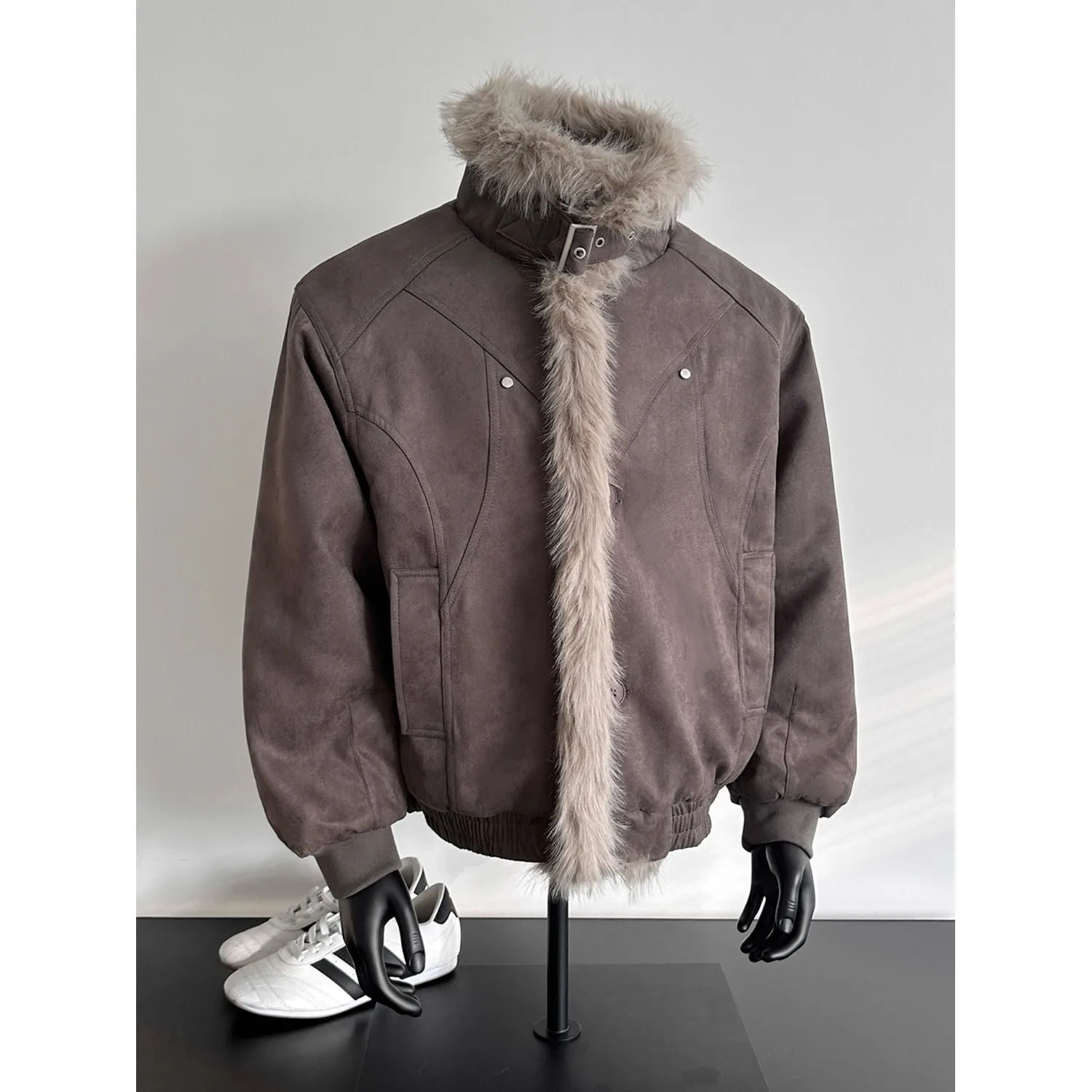 Fur Collar Zip Up Jackets Mens Autumn Office Grey Relaxed Business Mature Elegant High-End Soft Warm Comfortable Classic Style
Fur Collar Zip Up Jackets Mens Autumn Office Grey Relaxed Business Mature Elegant High-End Soft Warm Comfortable Classic Style