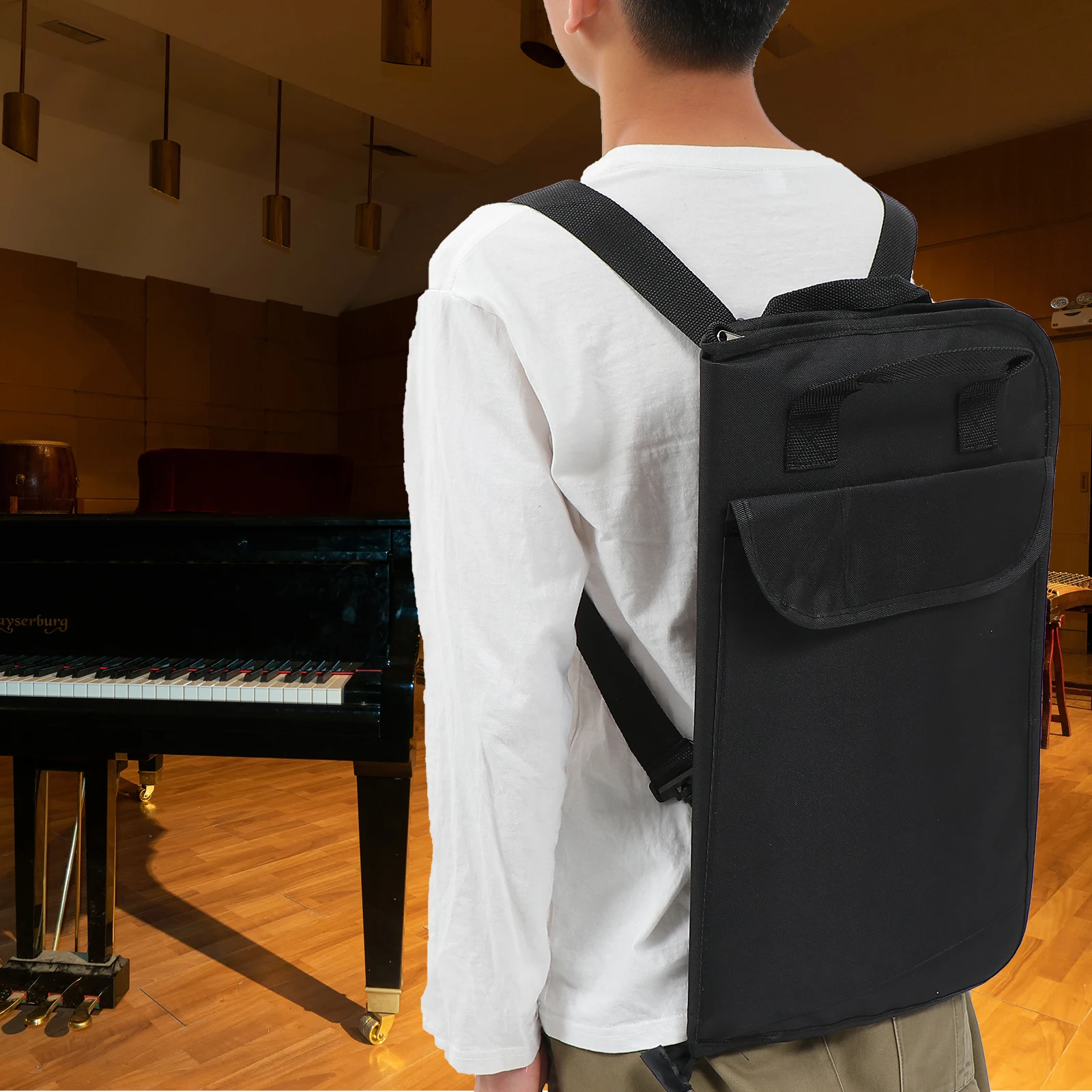 Drumstick Bag Oxford Cloth Portable Pouch For Practice Performance Durable Portable Drumstick Pouch Storage Container
Drumstick Bag Oxford Cloth Portable Pouch For Practice Performance Durable Portable Drumstick Pouch Storage Container