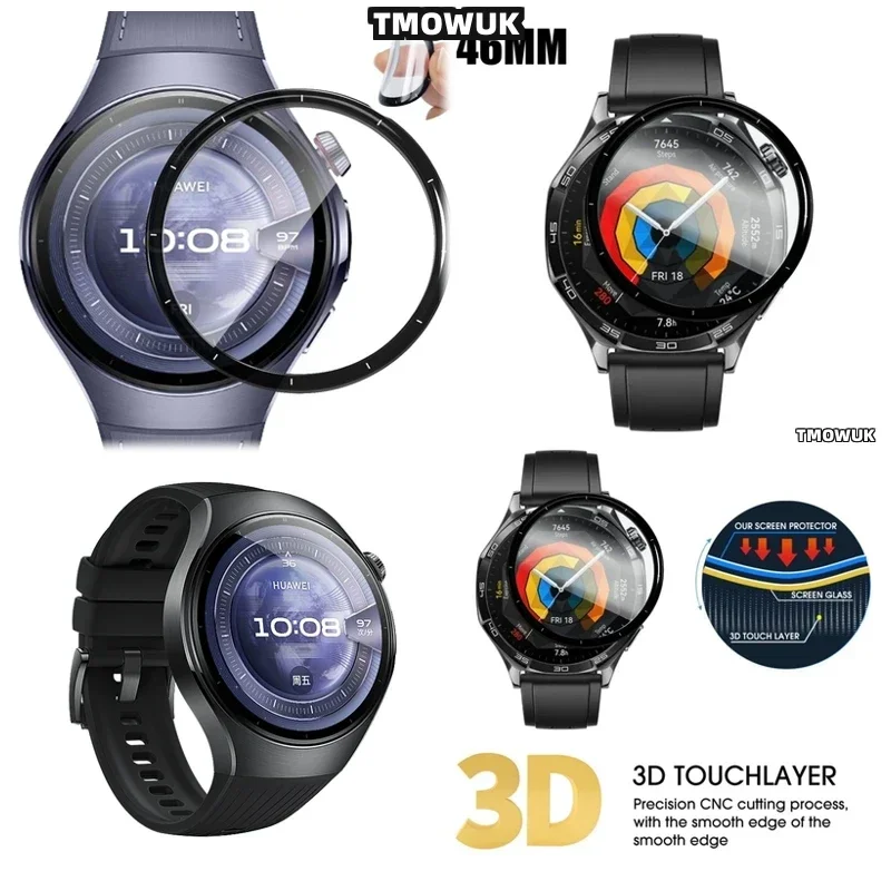 For Huawei Watch 5 46mm Watch5 42mm Anti-Glare Soft Protector, UV Protection & No Bubbles.
For Huawei Watch 5 46mm Watch5 42mm Anti-Glare Soft Protector, UV Protection & No Bubbles.