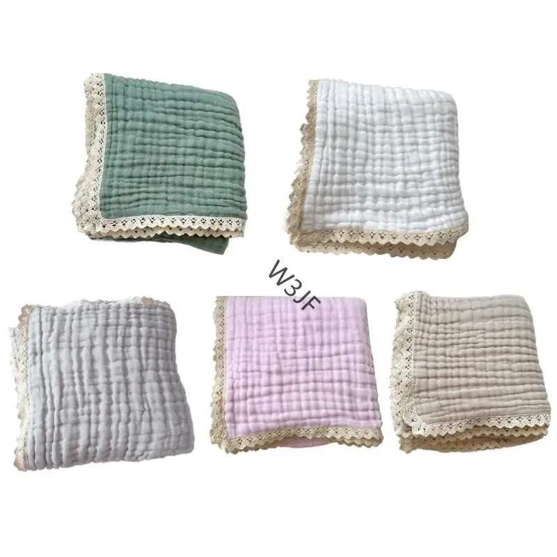 W3JF Soft & Breathable Baby Blanket with 6 Layer Cotton Gauze Lace Blanket Versatile Stylish Baby Wrap Lightweight for Babies
W3JF Soft & Breathable Baby Blanket with 6 Layer Cotton Gauze Lace Blanket Versatile Stylish Baby Wrap Lightweight for Babies