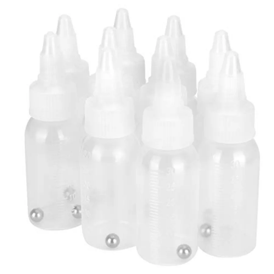 Paint Bottle, 10 Pack Airbrush Paint Bottles Jars Plastic containers 1oz/30ml of Acrylic Storage Mixing with Ball jar Bottle Mi
Paint Bottle, 10 Pack Airbrush Paint Bottles Jars Plastic containers 1oz/30ml of Acrylic Storage Mixing with Ball jar Bottle Mi