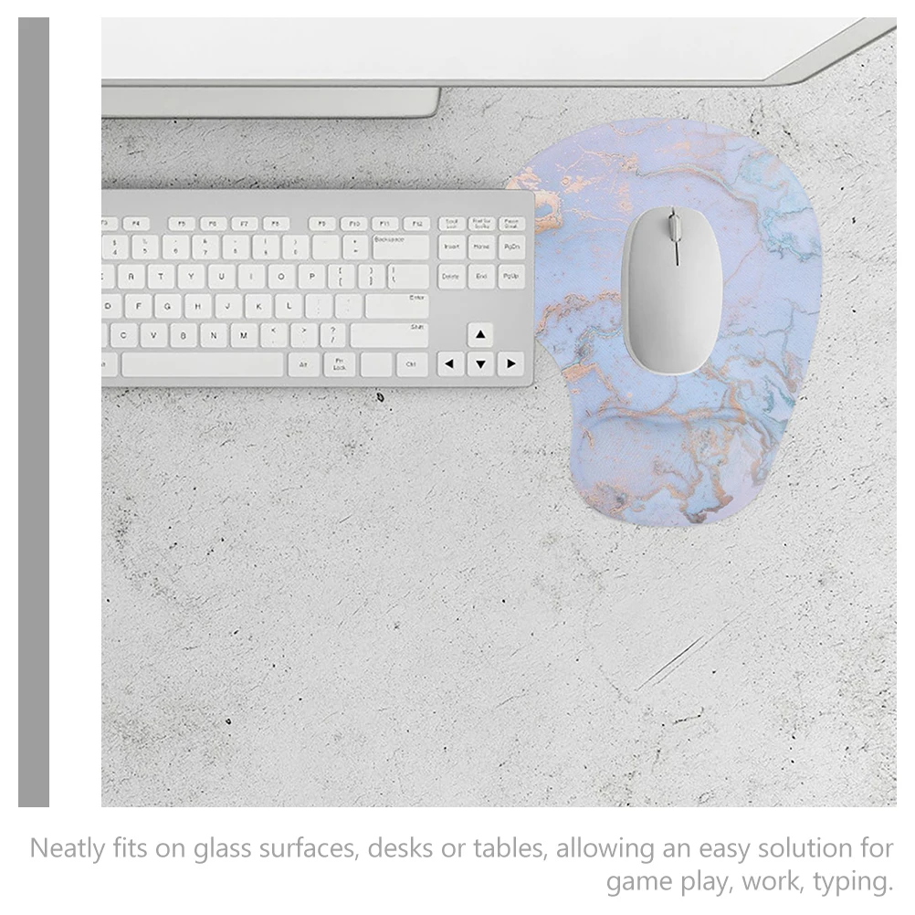 2Pcs Marble Mouse Pad Wrist Support Non-Skid Gaming Computer Cushion Desk Pad Ergonomic Office Laptop Mousepad 
2Pcs Marble Mouse Pad Wrist Support Non-Skid Gaming Computer Cushion Desk Pad Ergonomic Office Laptop Mousepad