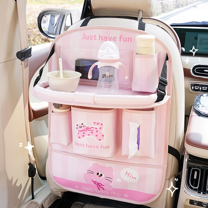 1PC Car anti-kick mat Rear seat anti-dirt mat Cute pink cat Car back seat child seat back table anti-wear mat storage bag
1PC Car anti-kick mat Rear seat anti-dirt mat Cute pink cat Car back seat child seat back table anti-wear mat storage bag
