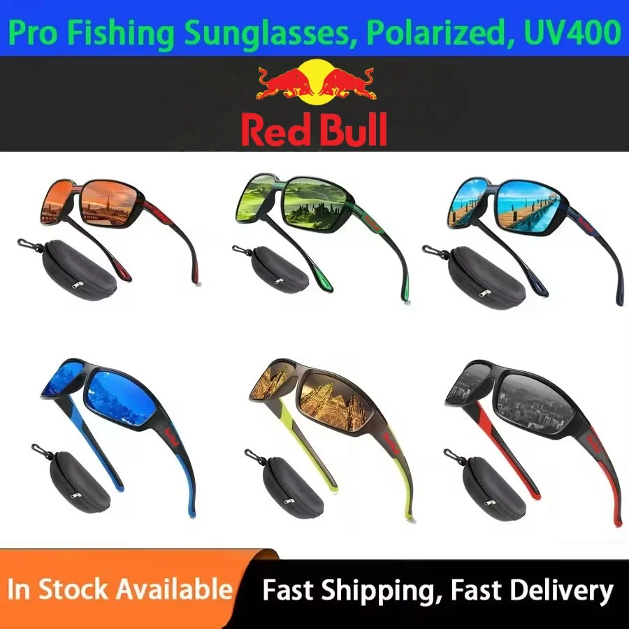 Red Bull Polarized Fishing Sunglasses Men's Driving Shades Male un Glasses Hiking Classic UV400 Eyewear
Red Bull Polarized Fishing Sunglasses Men's Driving Shades Male un Glasses Hiking Classic UV400 Eyewear