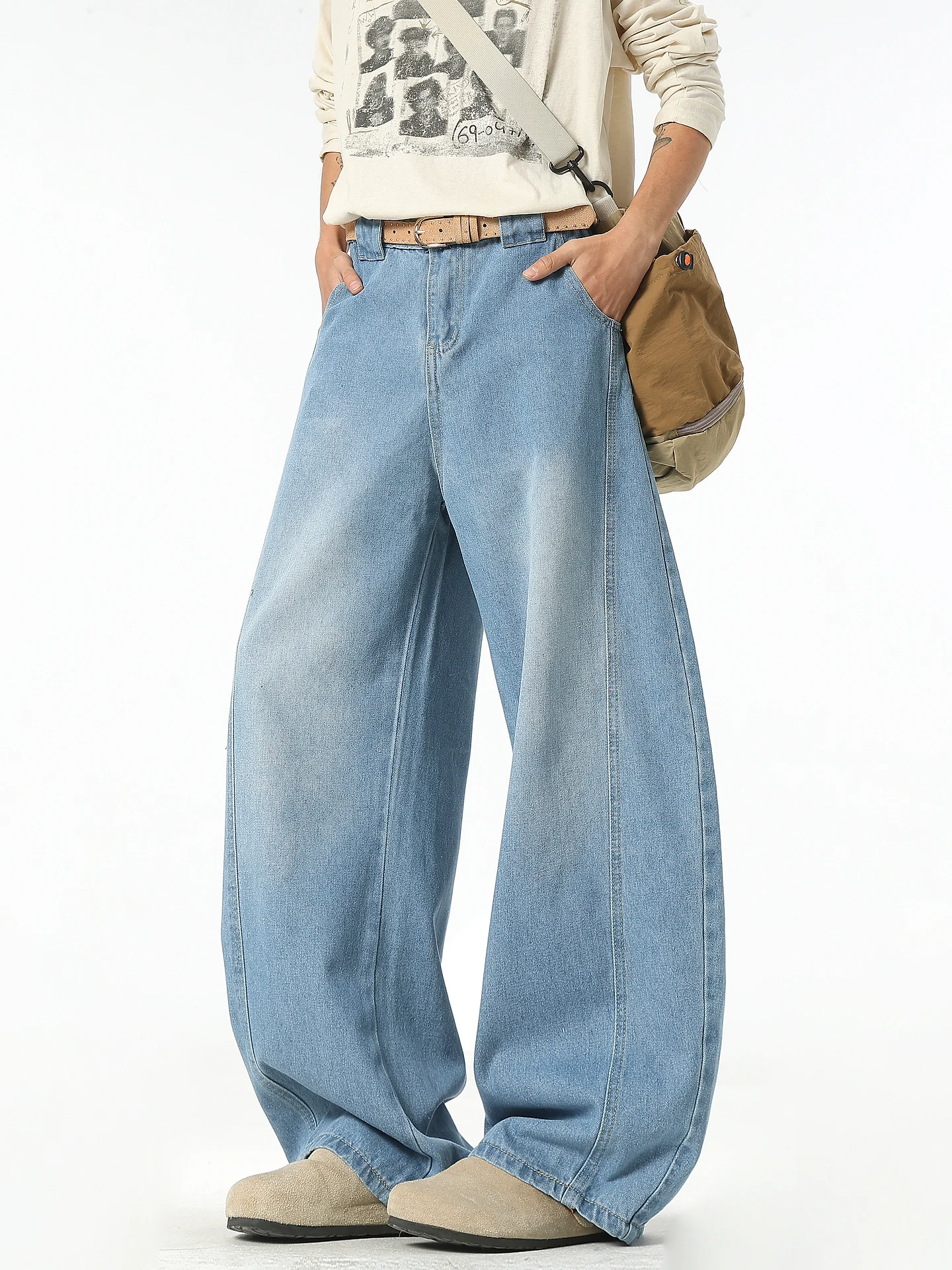 Street Sle Loose Fit Men's Jeans Cargo Pants Torn Patchwork Design Bow Knife ape Casual Wear Spring Season Youth Faion
Street Sle Loose Fit Men's Jeans Cargo Pants Torn Patchwork Design Bow Knife ape Casual Wear Spring Season Youth Faion