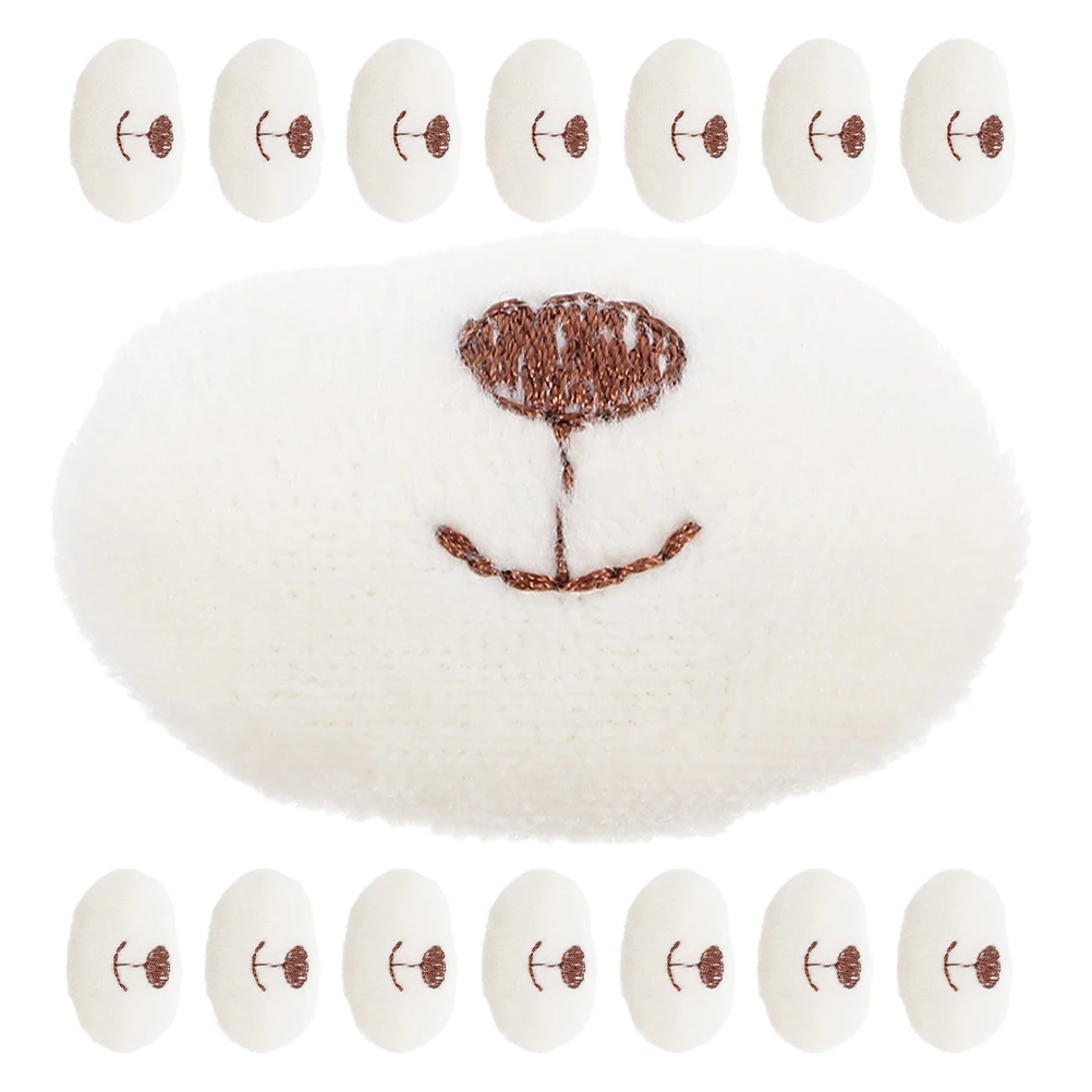 15 Pcs Nose Accessories Craft Eyes for Crochet Stuffed Animals Cute Bear and Dog Mouths Cloth Making DIY Accessory
15 Pcs Nose Accessories Craft Eyes for Crochet Stuffed Animals Cute Bear and Dog Mouths Cloth Making DIY Accessory