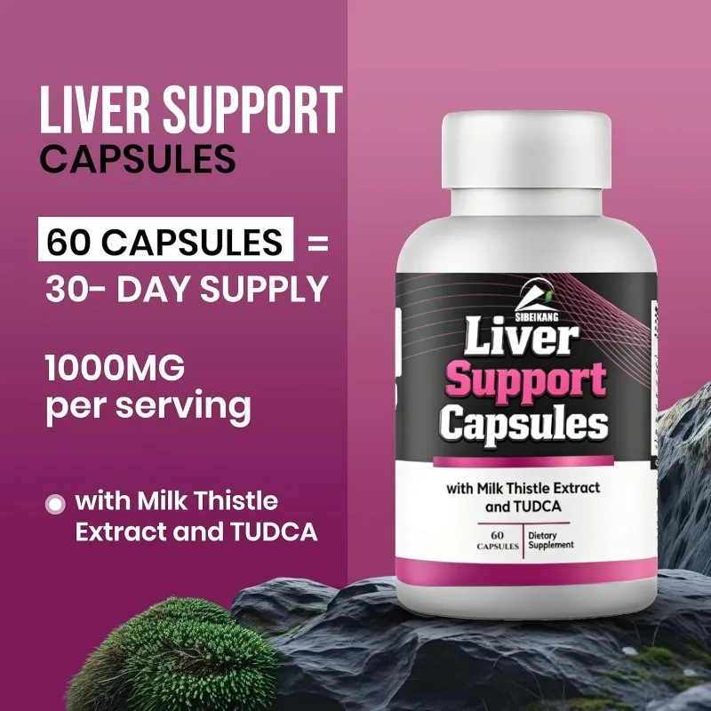 TUDCA Contains Milk Thistle, Ocean Thistle, and NAC Liver for Overall Immune Health Support 60 Capsule
TUDCA Contains Milk Thistle, Ocean Thistle, and NAC Liver for Overall Immune Health Support 60 Capsule