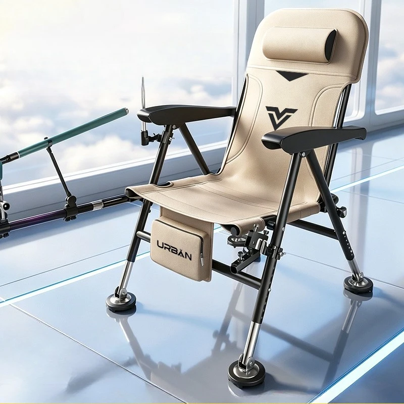 Foldable Reclining Fishing Chair New Wild Platform Multi Functional All Terrain Seat Breathable Comfort Non Sagging for Angler
Foldable Reclining Fishing Chair New Wild Platform Multi Functional All Terrain Seat Breathable Comfort Non Sagging for Angler