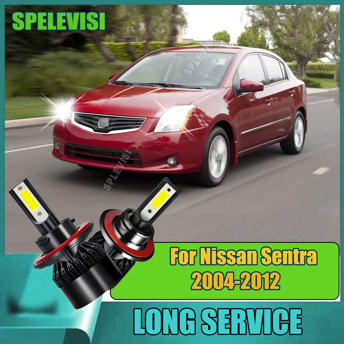 2Pcs LED Headlight 6000LM H13 9008 Auto Lamp HiLo Beam Bulbs For Nissan Sentra 2004-2012 2005 2006 2007 2008 2009 2010
2Pcs LED Headlight 6000LM H13 9008 Auto Lamp HiLo Beam Bulbs For Nissan Sentra 2004-2012 2005 2006 2007 2008 2009 2010