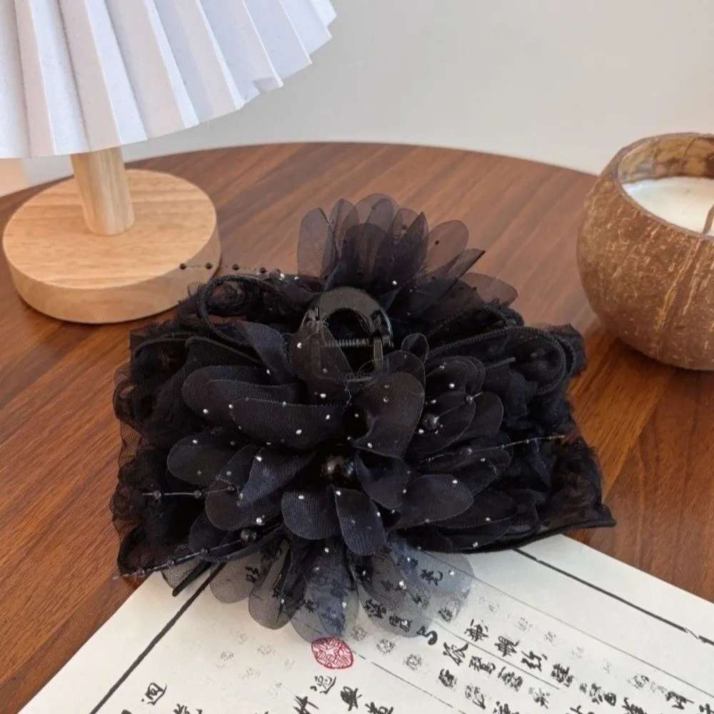 Trendy Sweet Rose Flower Hair Claw Elegant Volumizing Beaded Tassel Jaw Clips Large Size Shark Clip Hair Accessories Daily
Trendy Sweet Rose Flower Hair Claw Elegant Volumizing Beaded Tassel Jaw Clips Large Size Shark Clip Hair Accessories Daily