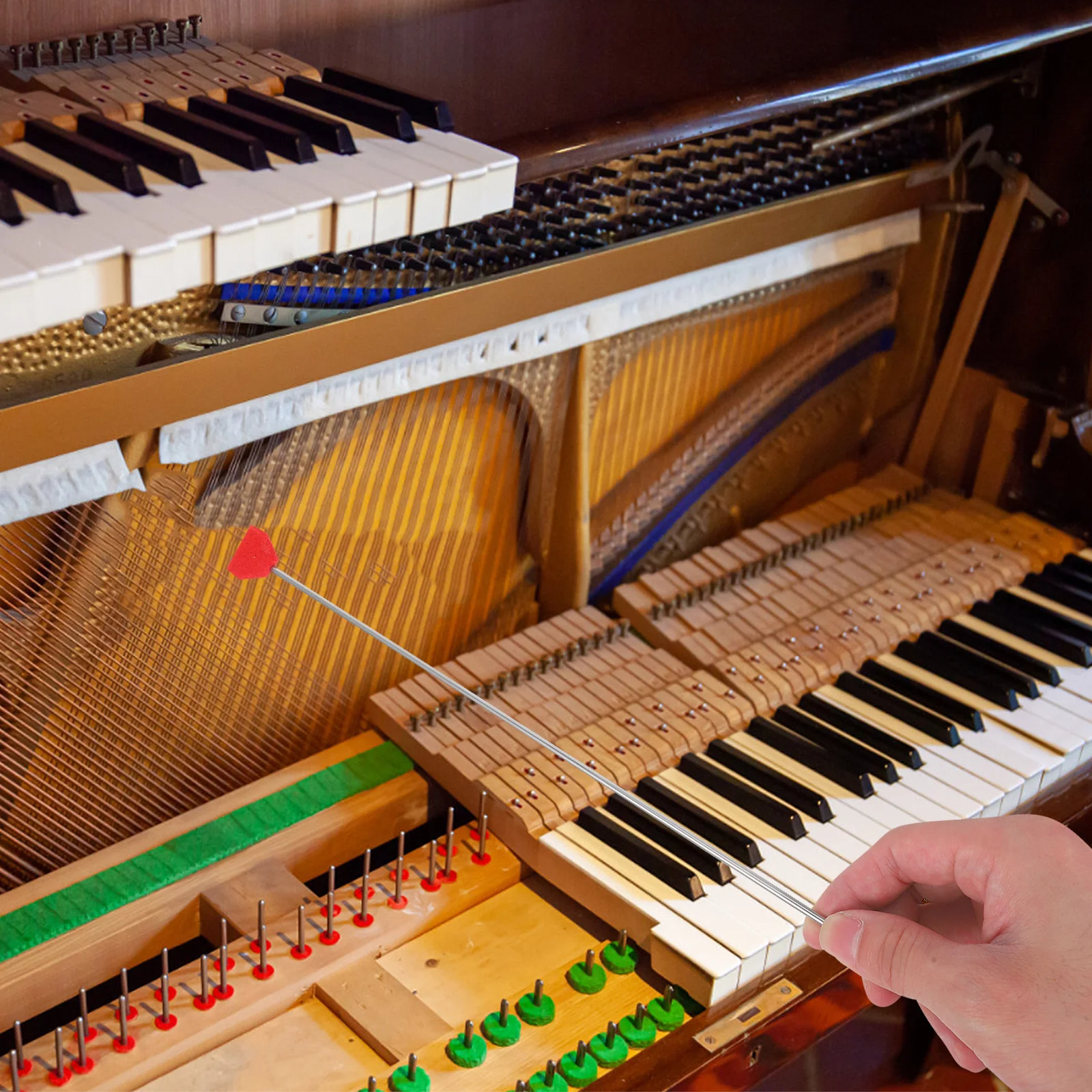 1Set Piano Cleaning Kit Practical Soundboard Clean Tool Set Includes Large Small Shovels Extension Rod Portable Maintenance Tool
1Set Piano Cleaning Kit Practical Soundboard Clean Tool Set Includes Large Small Shovels Extension Rod Portable Maintenance Tool