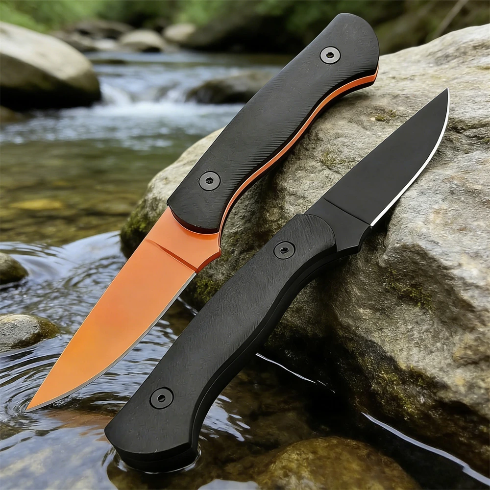 Нож Blackfoot 2.0 с фиксированным клинком – цельнометаллический, клинок из стали 8Cr13Mov, рукоять G10 – компактный многофункциональный EDC-нож для кемпинга и походов
Нож Blackfoot 2.0 с фиксированным клинком – цельнометаллический, клинок из стали 8Cr13Mov, рукоять G10 – компактный многофункциональный EDC-нож для кемпинга и походов