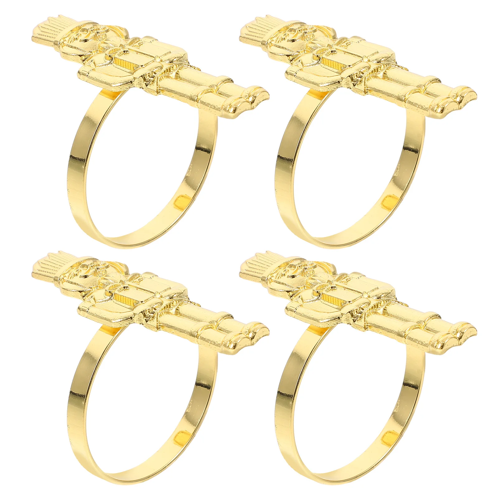 4Pcs Nutcracker Napkin Rings Christmas Table Decoration Alloy Napkin Holder for Weddings Parties Serviette Buckles
4Pcs Nutcracker Napkin Rings Christmas Table Decoration Alloy Napkin Holder for Weddings Parties Serviette Buckles