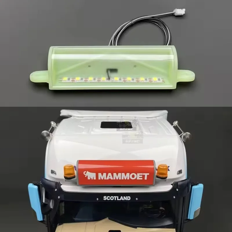 LED 5V Sun Visor Light Advertising Light Boxes for 1:14 Scale Tamiya RC Truck Tipper SCANIA 770S 56368 VOLVO ACTROS BENZ 3363
LED 5V Sun Visor Light Advertising Light Boxes for 1:14 Scale Tamiya RC Truck Tipper SCANIA 770S 56368 VOLVO ACTROS BENZ 3363