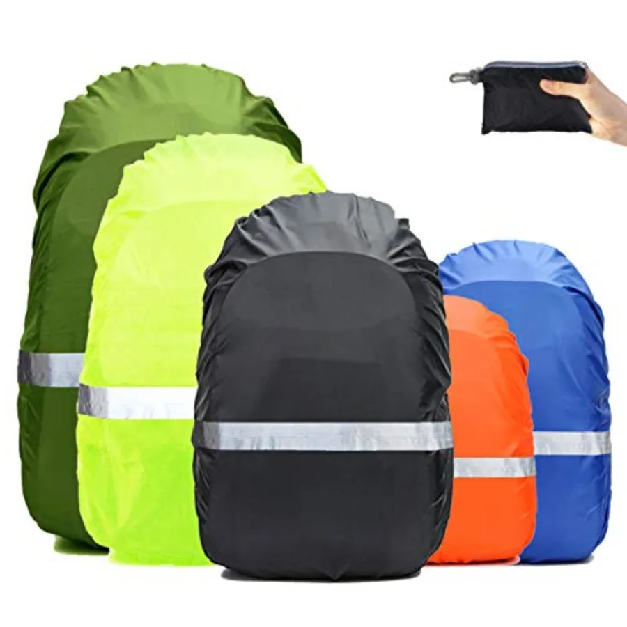 Hi-Visibility Backpack Rain Cover with Reflective Strip 100% Waterproof Ultralight Backpack Cover, Storage Pouch, Anti-Slip Cro
Hi-Visibility Backpack Rain Cover with Reflective Strip 100% Waterproof Ultralight Backpack Cover, Storage Pouch, Anti-Slip Cro