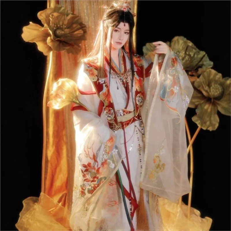 Hanfu heavy-duty embroidered martial arts style straight-sleeved shirts suitable for both men and women
Hanfu heavy-duty embroidered martial arts style straight-sleeved shirts suitable for both men and women