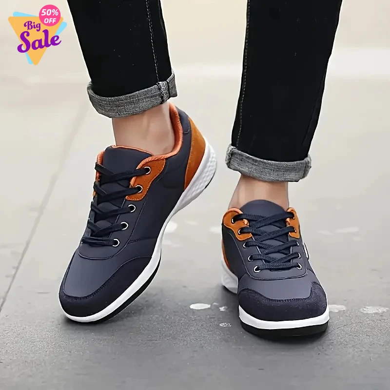 2026 Men Shoes Spring Autumn Waterproof Walking Sneakers Leisure Male Leather Sports Shoes Non-Slip Footwear Tennis for Men
2026 Men Shoes Spring Autumn Waterproof Walking Sneakers Leisure Male Leather Sports Shoes Non-Slip Footwear Tennis for Men