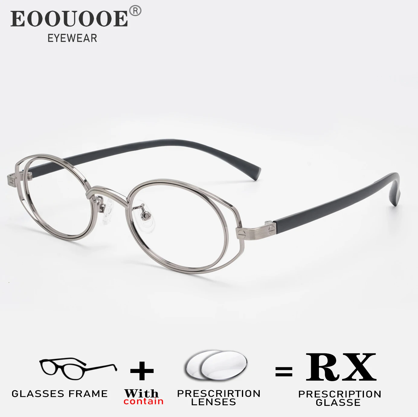 Current New Design Fashion Women Eyewear Optical Prescription Glasses Recipe Lenses Myopia Progressive Eyeglasses Oval Ocular
Current New Design Fashion Women Eyewear Optical Prescription Glasses Recipe Lenses Myopia Progressive Eyeglasses Oval Ocular