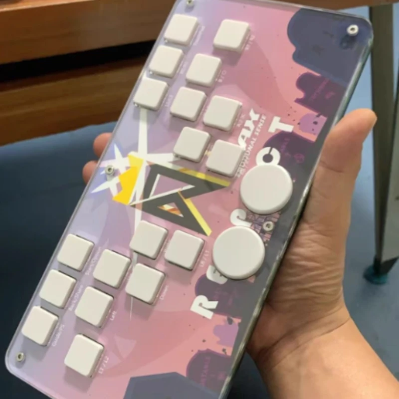 Rhythm Game Peripheral, пользовательская игровая клавиатура и контроллер со сверхнизкой задержкой DJMAX/Muse Dash/игровая клавиатура OSU для ПК, аксессуары
Rhythm Game Peripheral, пользовательская игровая клавиатура и контроллер со сверхнизкой задержкой DJMAX/Muse Dash/игровая клавиатура OSU для ПК, аксессуары