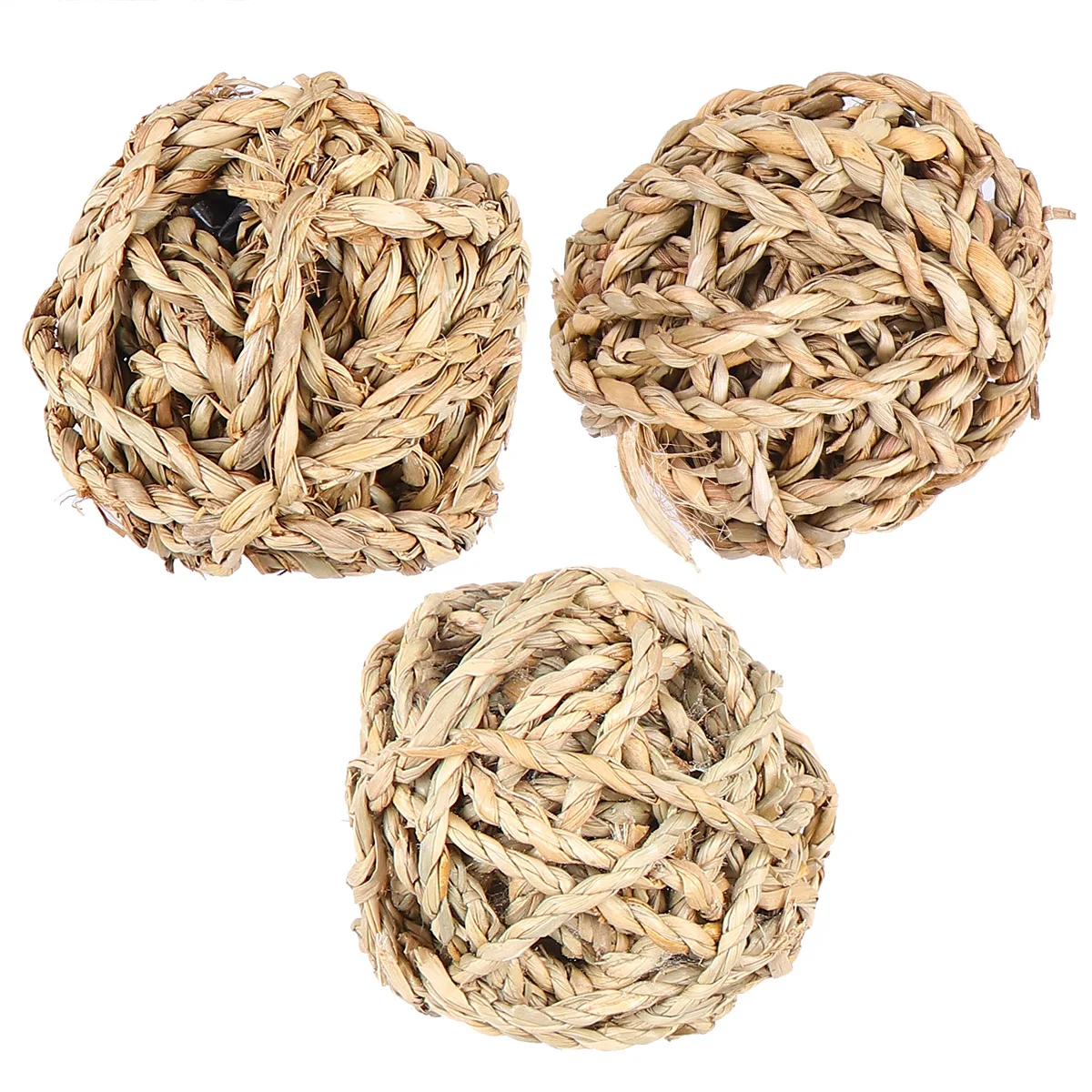 3 Pcs Parrot Grass Ball Pet Entertainment Toy Straw Small Healthy and Active Woven Rabbit Wooden
3 Pcs Parrot Grass Ball Pet Entertainment Toy Straw Small Healthy and Active Woven Rabbit Wooden