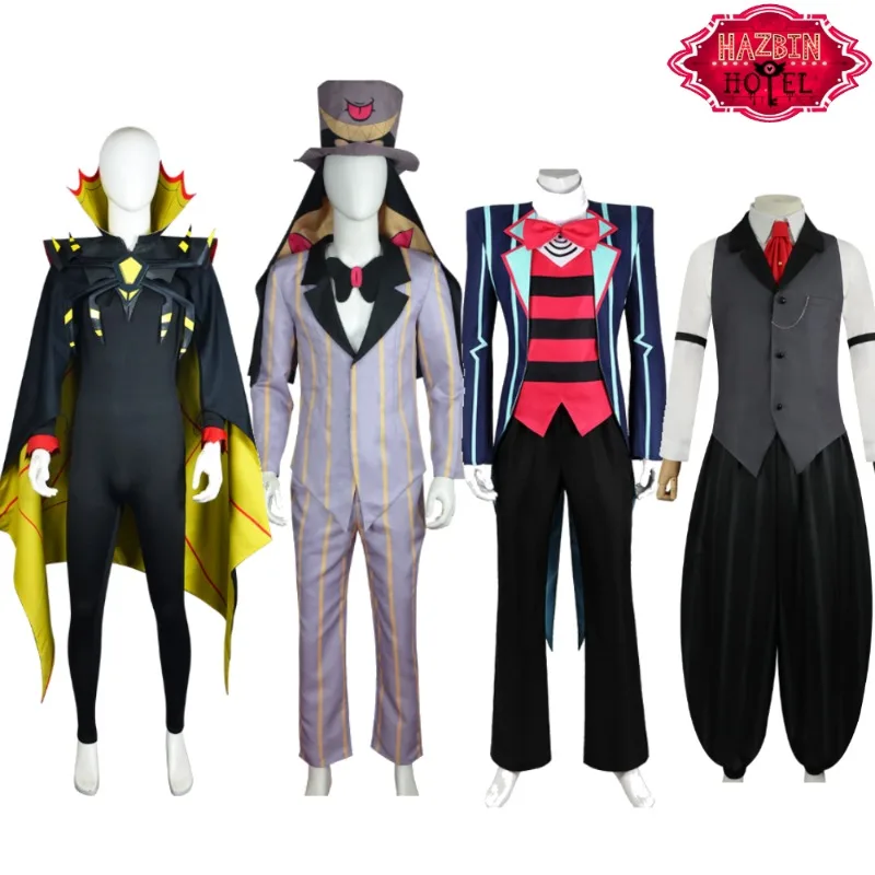 Zestial Sir Pentious Vox Cosplay Costume Hazbin Hotel Sinner Lord Cape Victorian Outfit Full Set for Men Halloween
Zestial Sir Pentious Vox Cosplay Costume Hazbin Hotel Sinner Lord Cape Victorian Outfit Full Set for Men Halloween