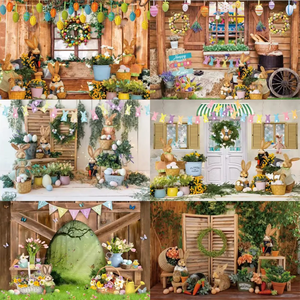 Happy Easter Theme Photography Background Spring Flower Rabbit Egg Wooden Board Floor Rabbit Baby Birthday Photo Gift Banner
Happy Easter Theme Photography Background Spring Flower Rabbit Egg Wooden Board Floor Rabbit Baby Birthday Photo Gift Banner