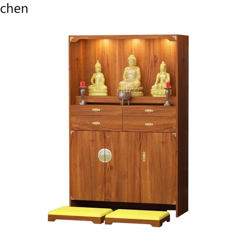 HTT Buddhist shrine stand cabinet household Guanyin offering table table God of Wealth incense case shrine double-layer shrine
HTT Buddhist shrine stand cabinet household Guanyin offering table table God of Wealth incense case shrine double-layer shrine