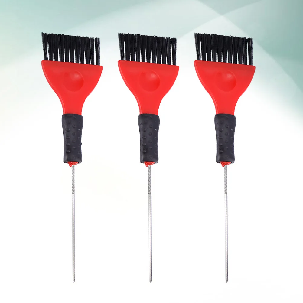 3 Pcs Stainless Steel Tail Needle Brush Hair Dye Pin Tint Highlighting Tools Color Comb Set
3 Pcs Stainless Steel Tail Needle Brush Hair Dye Pin Tint Highlighting Tools Color Comb Set