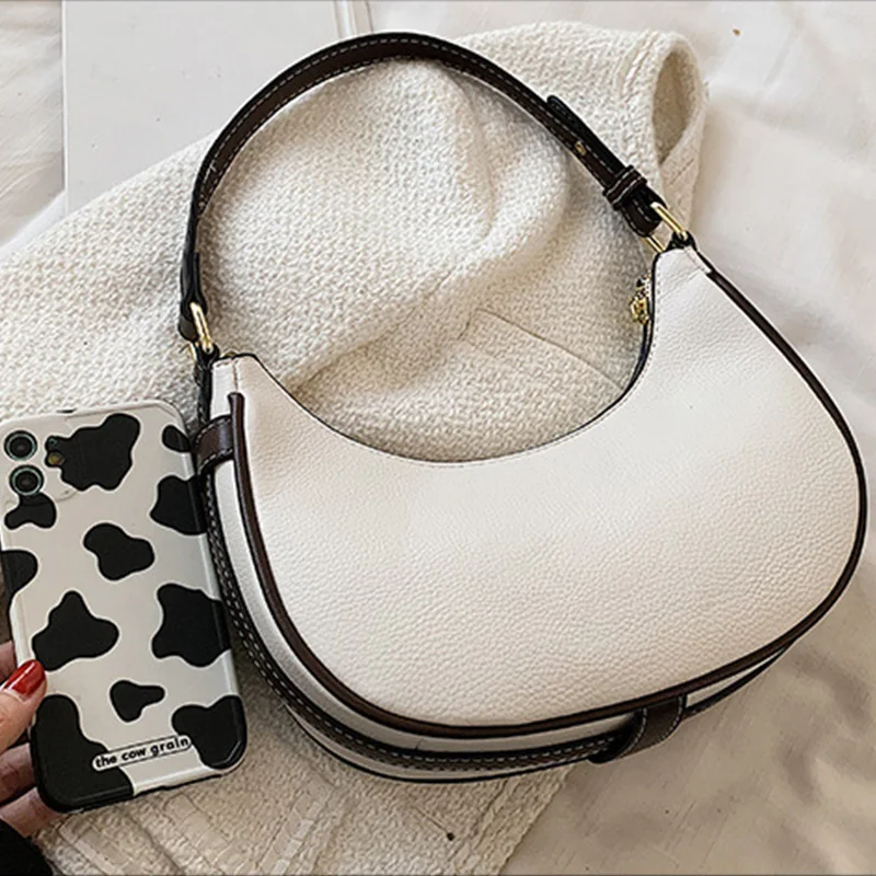 Women Shoulder Bags 2022 New PU Leather Purses and Handbags Female Shopper Spring and Summer Fashion Casual Simple Crescent Bags
Women Shoulder Bags 2022 New PU Leather Purses and Handbags Female Shopper Spring and Summer Fashion Casual Simple Crescent Bags