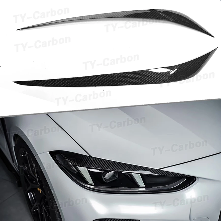 Dry Carbon Fiber Car Eyelid Front Headlight Eyebrow Cover Eye Lid Trim Car For BMW G80 M3 G82 G83 M4 G22 G23 Bodykit Accessories
Dry Carbon Fiber Car Eyelid Front Headlight Eyebrow Cover Eye Lid Trim Car For BMW G80 M3 G82 G83 M4 G22 G23 Bodykit Accessories