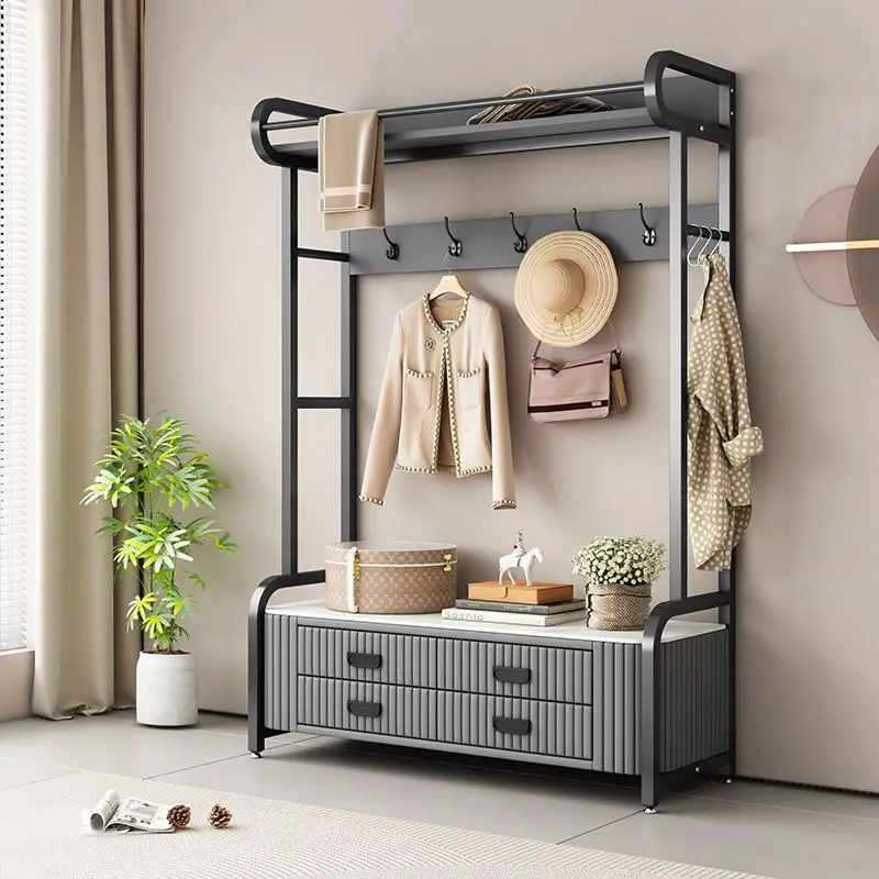 Coat rack Floor-to-ceiling hanger Storage cabinet Integrated bedroom Vertical hanger Soft bag Leather household multi-function
Coat rack Floor-to-ceiling hanger Storage cabinet Integrated bedroom Vertical hanger Soft bag Leather household multi-function