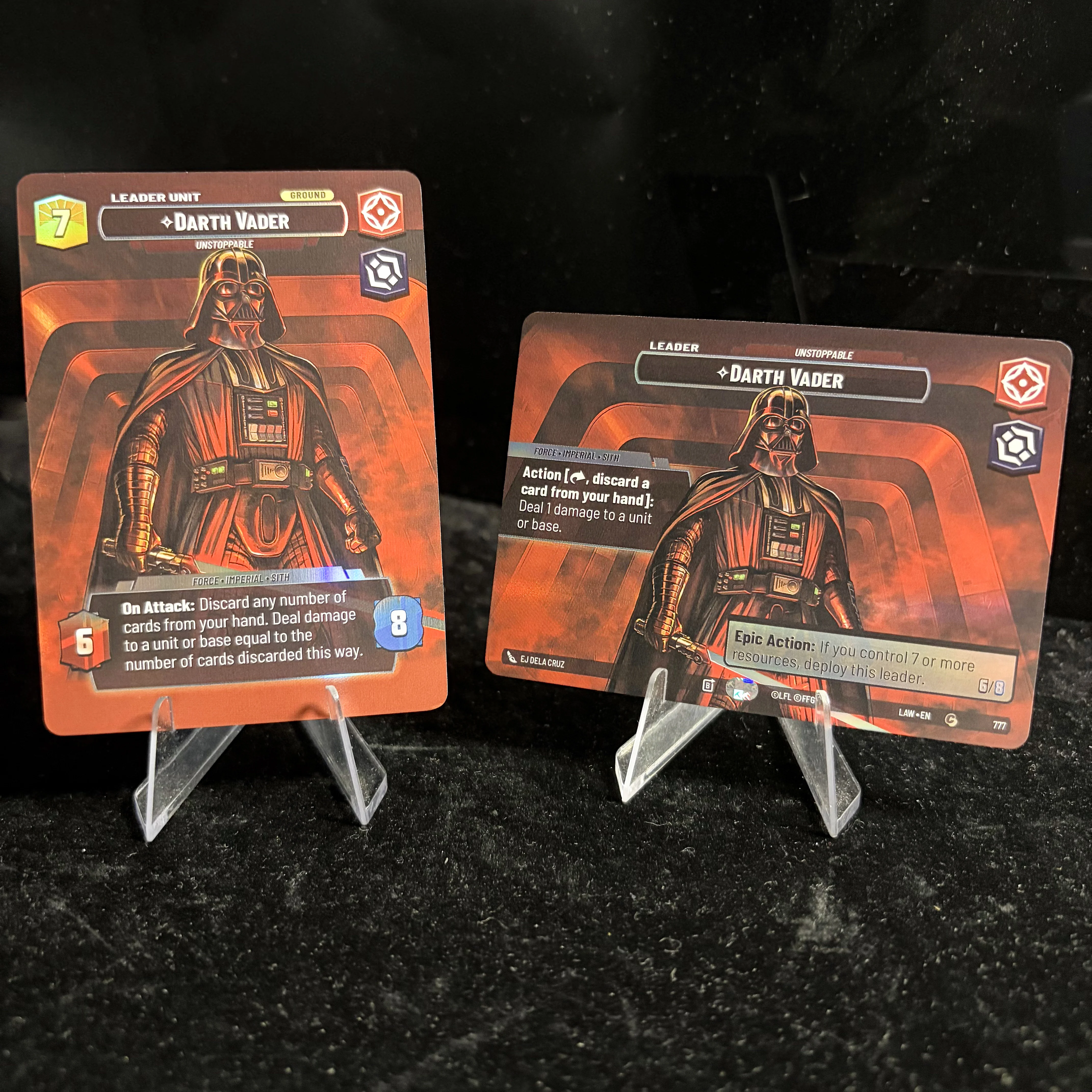 SWUDB A Lawless Time (LAW) Full Set Hyperspace Leader Cards Unlimited Alternate Art Character Collectible Trading Proxy Cards
SWUDB A Lawless Time (LAW) Full Set Hyperspace Leader Cards Unlimited Alternate Art Character Collectible Trading Proxy Cards