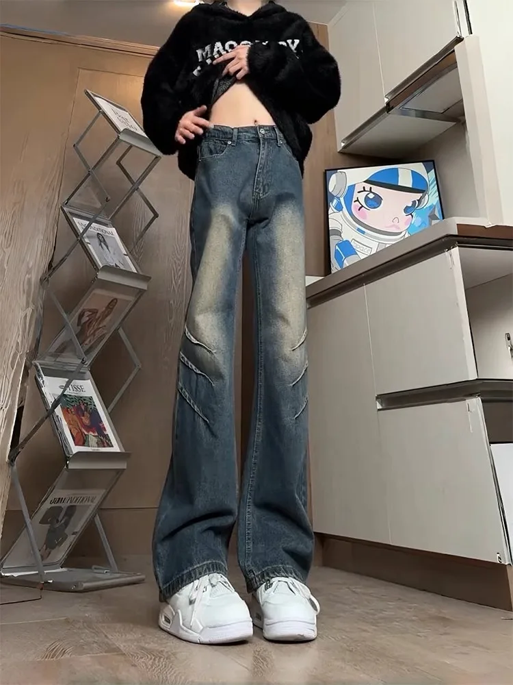 Мужские прямые джинсы Cleanfit синего цвета с высокой талией, дизайнерским кроем и износостойкой тканью, для высоких мужчин
Мужские прямые джинсы Cleanfit синего цвета с высокой талией, дизайнерским кроем и износостойкой тканью, для высоких мужчин