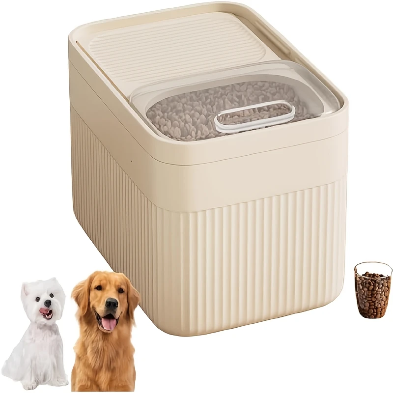 5л герметичный контейнер для хранения корма для домашних животных, корм для собак и кошек, большая сухая влагостойкая корзина для еды с мерными крышками для хранения товаров для домашних животных
5л герметичный контейнер для хранения корма для домашних животных, корм для собак и кошек, большая сухая влагостойкая корзина для еды с мерными крышками для хранения товаров для домашних животных