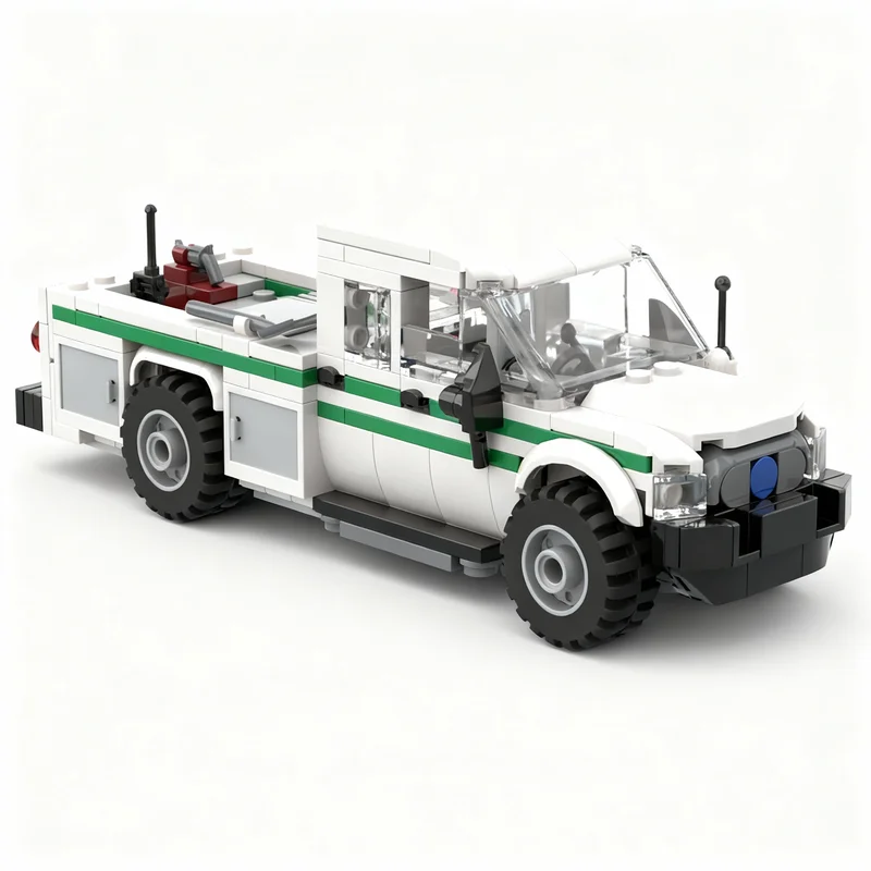 330PCS MOC Technology 6 Pack Crew Truck Model DIY Creative Assembly Bricks Display Birthday Gift Collectible Decoration Decor
330PCS MOC Technology 6 Pack Crew Truck Model DIY Creative Assembly Bricks Display Birthday Gift Collectible Decoration Decor