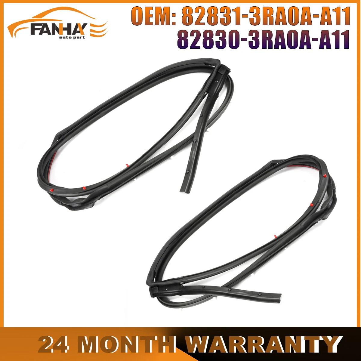 828313RA0AA11 828303RA0AA11 Door Rubber Weather Strip Seals Rear Left Right For Nissan Sentra 2013 2014 2015 2016 2017 2018 2019
828313RA0AA11 828303RA0AA11 Door Rubber Weather Strip Seals Rear Left Right For Nissan Sentra 2013 2014 2015 2016 2017 2018 2019