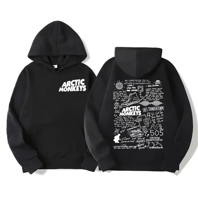 Men's retro rock Arctic monkey hooded sweatshirt hooded sweatshirt with music album patternHip Hop large retro hooded sweatshirt
Men's retro rock Arctic monkey hooded sweatshirt hooded sweatshirt with music album patternHip Hop large retro hooded sweatshirt