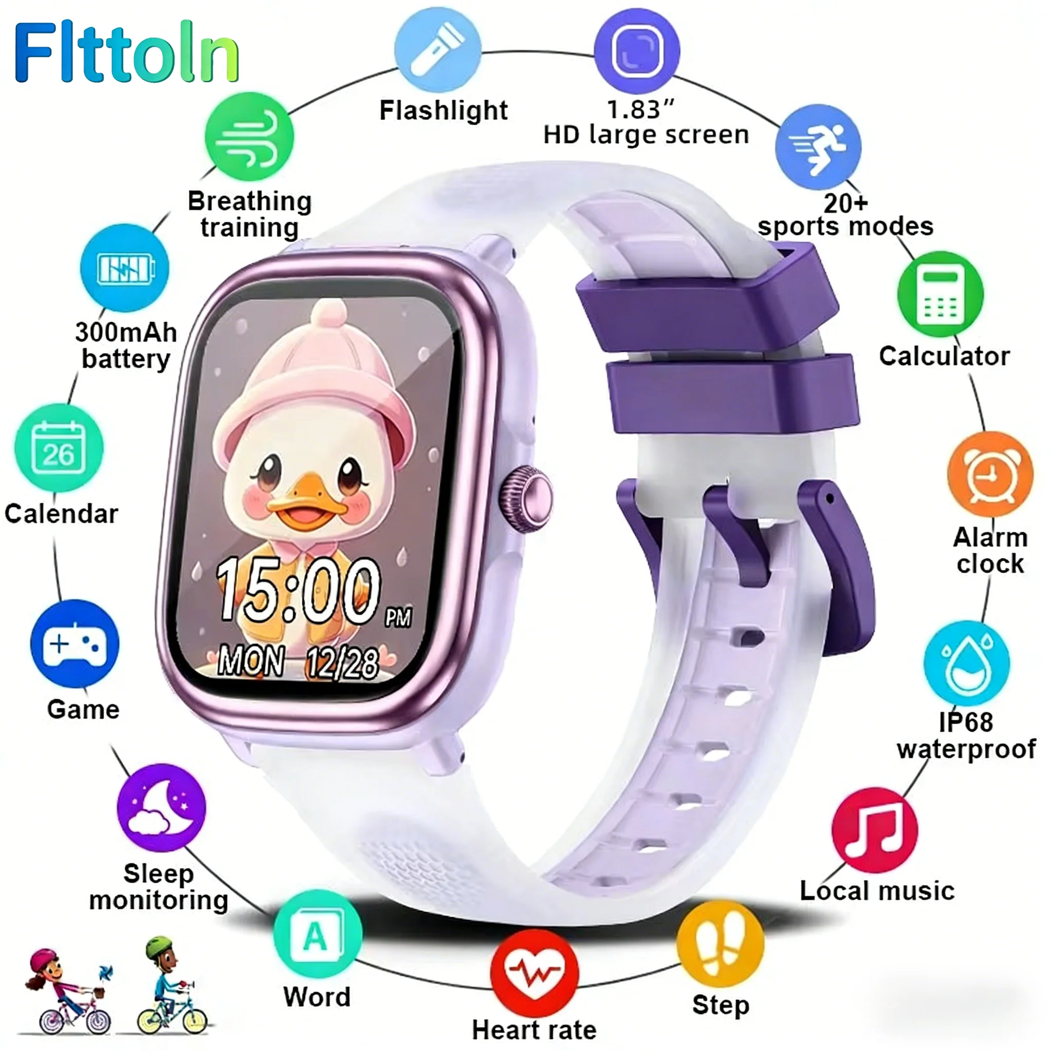 Новый стиль, детские умные часы со светодиодной подсветкой, спортивный монитор здоровья, локальная музыка, детские обучающие обучающие карточки, умные часы для мальчиков и девочек
Новый стиль, детские умные часы со светодиодной подсветкой, спортивный монитор здоровья, локальная музыка, детские обучающие обучающие карточки, умные часы для мальчиков и девочек