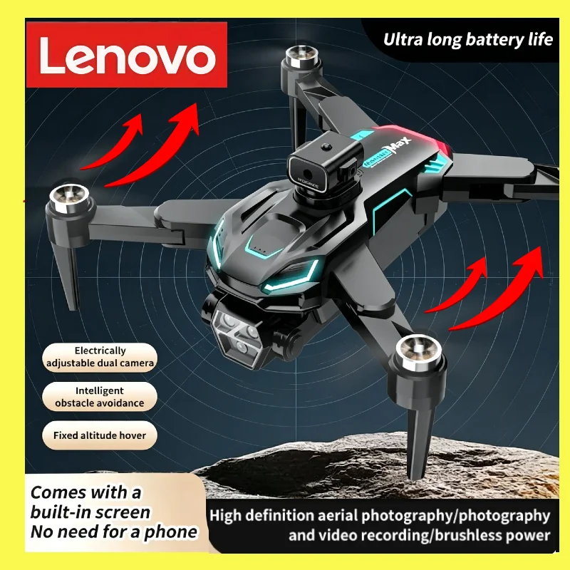 Lenovo M22 4.3" Screen Foldable Drone 8K, Long Endurance Brushless Motor, Optical Flow ESC 4K Professional Aerial Aircraft
Lenovo M22 4.3" Screen Foldable Drone 8K, Long Endurance Brushless Motor, Optical Flow ESC 4K Professional Aerial Aircraft