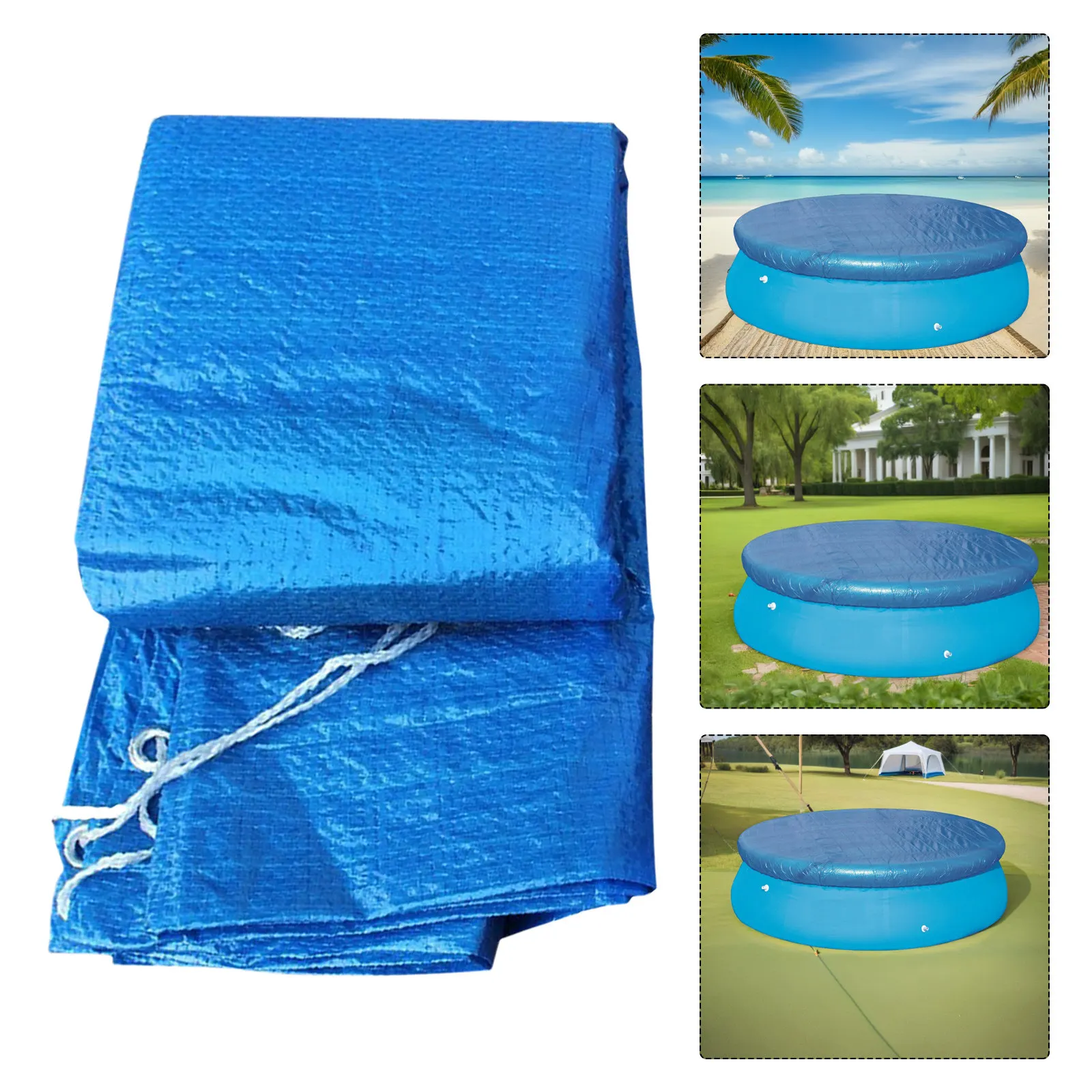 Круглое покрытие для бассейна диаметром 210 см, пыле- и водонепроницаемое, для круглых надувных и каркасных бассейнов, защита от дождя
Круглое покрытие для бассейна диаметром 210 см, пыле- и водонепроницаемое, для круглых надувных и каркасных бассейнов, защита от дождя