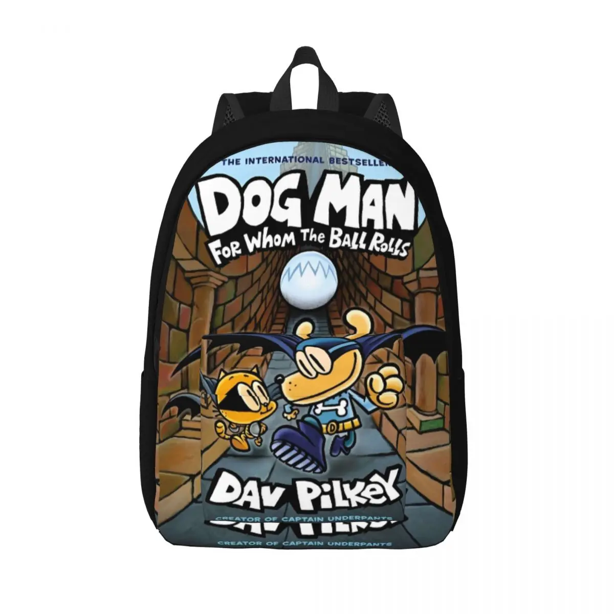 Cute Cartoon Dogman Casual Backpack High School Business Dog Man Movie Daypack for Men Women Laptop Computer Shoulder Bag
Cute Cartoon Dogman Casual Backpack High School Business Dog Man Movie Daypack for Men Women Laptop Computer Shoulder Bag
