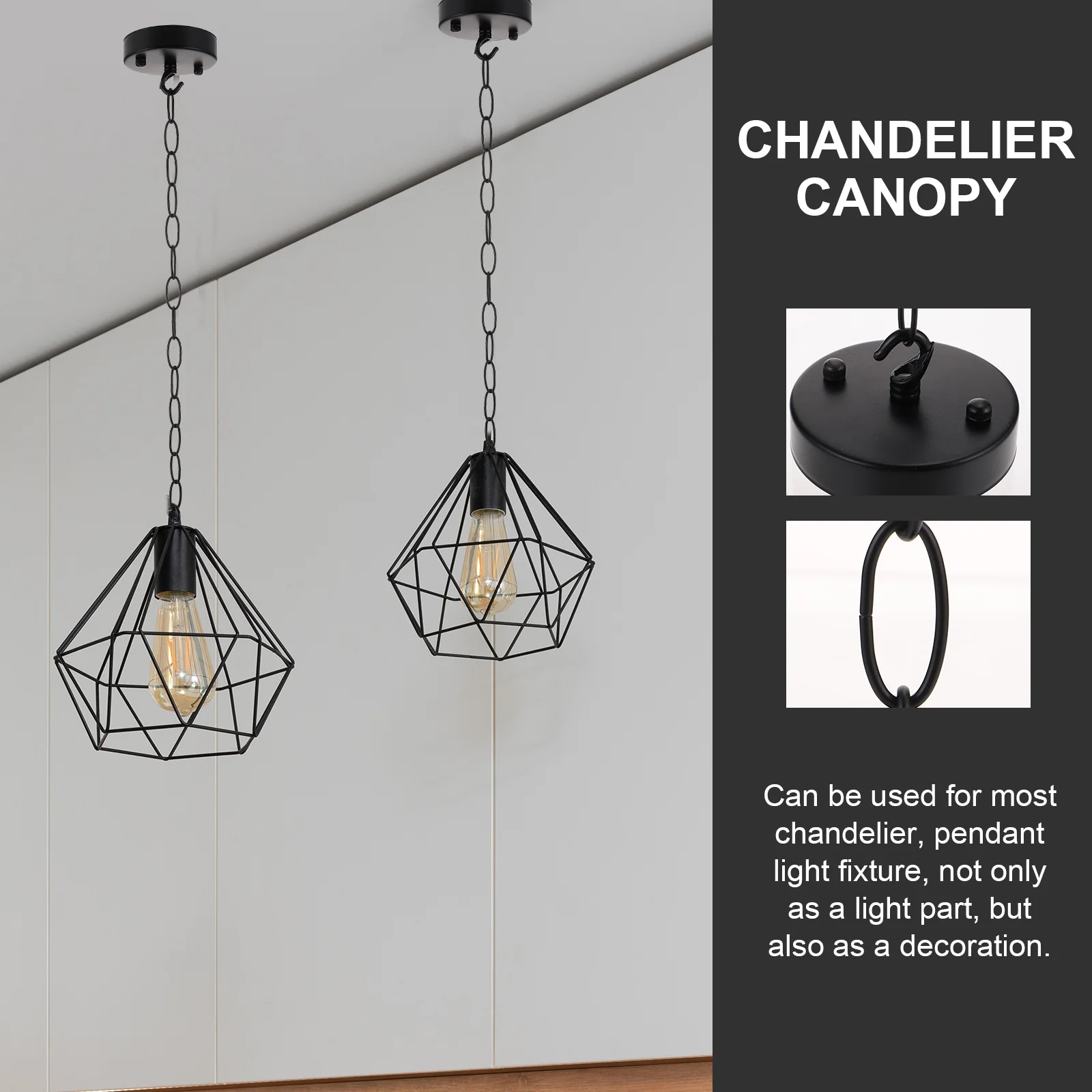 Ceiling Fan Lamp Hanging Chain Locket Canopy Lights Iron Kit Replacement Pendant Light Fixture Mounting Bracket Chandelier
Ceiling Fan Lamp Hanging Chain Locket Canopy Lights Iron Kit Replacement Pendant Light Fixture Mounting Bracket Chandelier