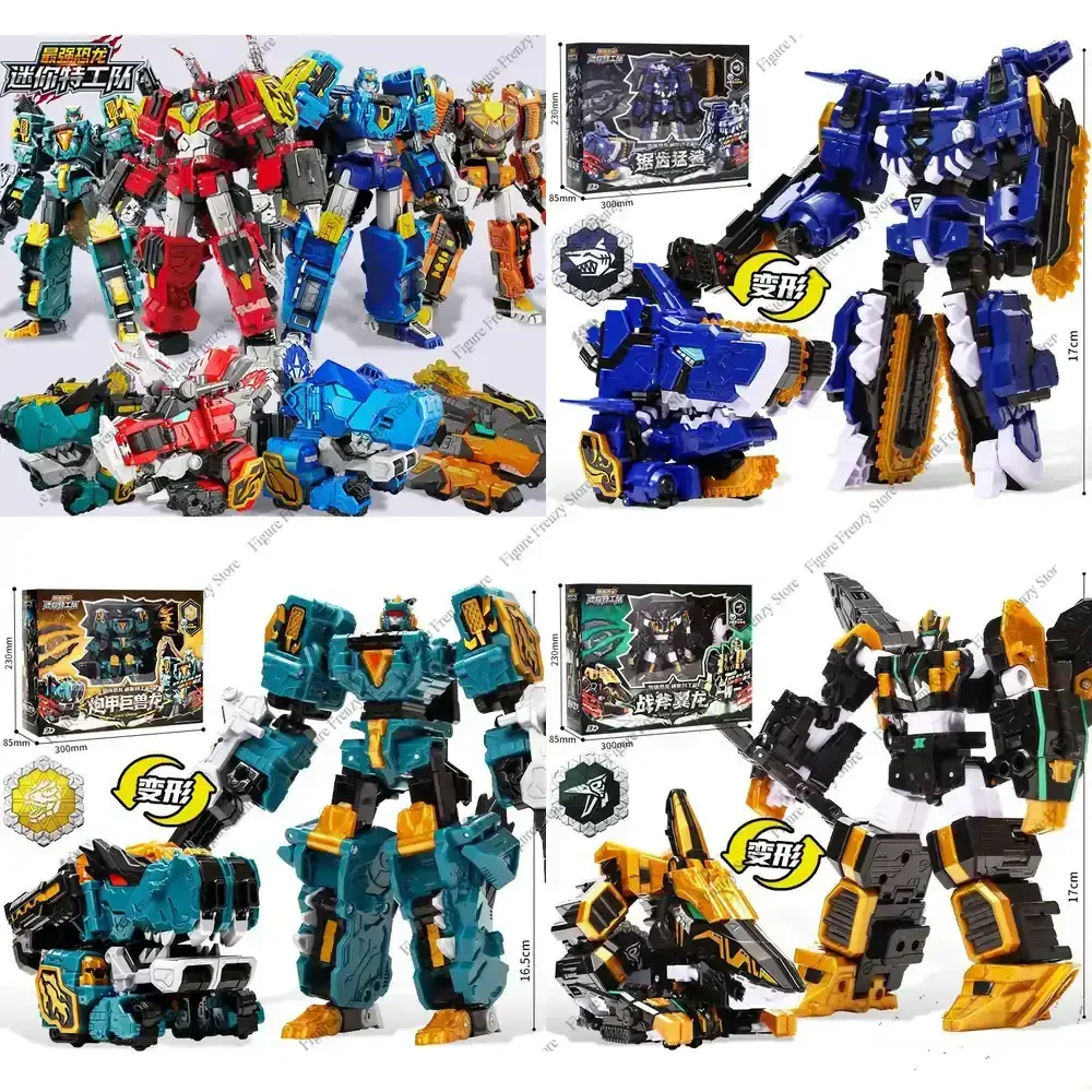 MiniForce Dinoid Warrior Transformation Robot Dinosaur Mol Mini Force Deformation Headbot
MiniForce Dinoid Warrior Transformation Robot Dinosaur Mol Mini Force Deformation Headbot