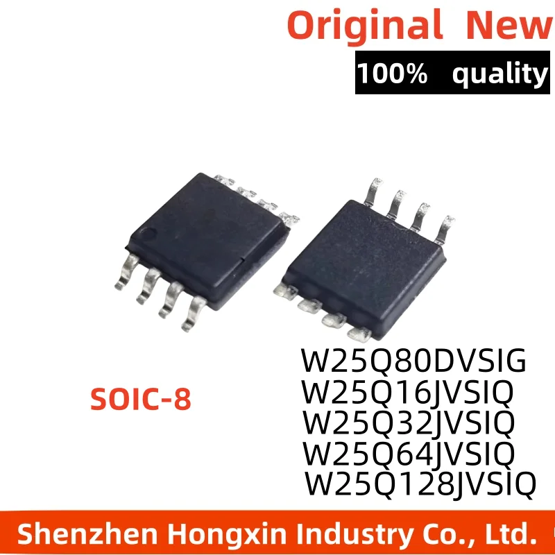 10Pcs W25Q80DVSIG W25Q16JVSIQ W25Q32JVSIQ W25Q64JVSIQ W25Q64 W25Q128JVSIQ W25Q128 SOIC-8 64Mbit SPI FLASH memory IC Chip Stock
10Pcs W25Q80DVSIG W25Q16JVSIQ W25Q32JVSIQ W25Q64JVSIQ W25Q64 W25Q128JVSIQ W25Q128 SOIC-8 64Mbit SPI FLASH memory IC Chip Stock