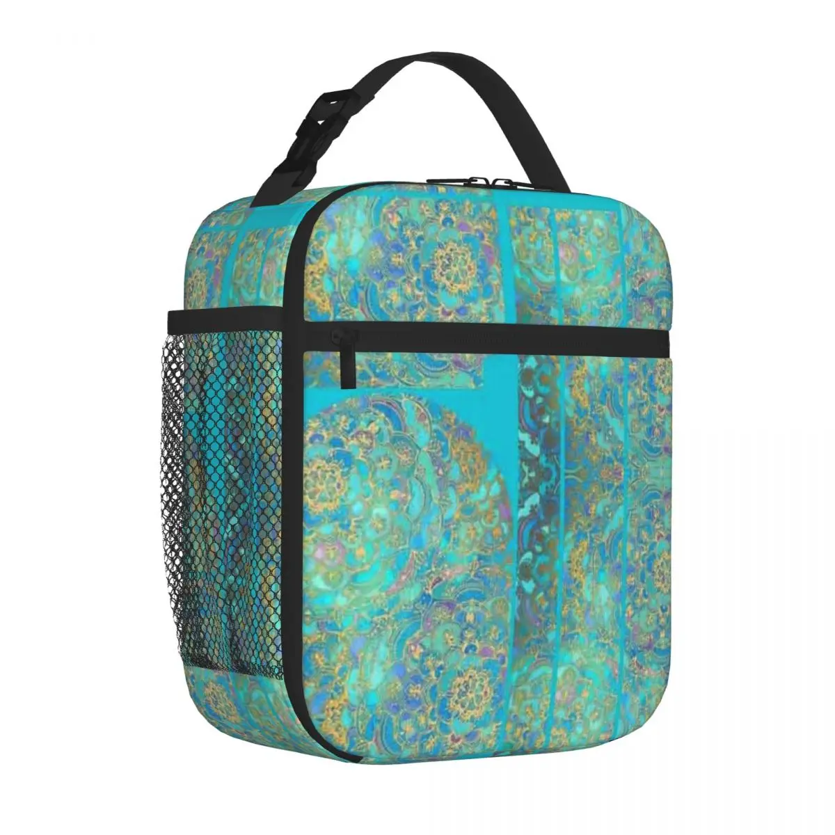 Bestselling Sapphire Jade Stained Glass Mandalas Everyday Use Food Cooler Bag Car Travel Kids Lunch Bag
Bestselling Sapphire Jade Stained Glass Mandalas Everyday Use Food Cooler Bag Car Travel Kids Lunch Bag