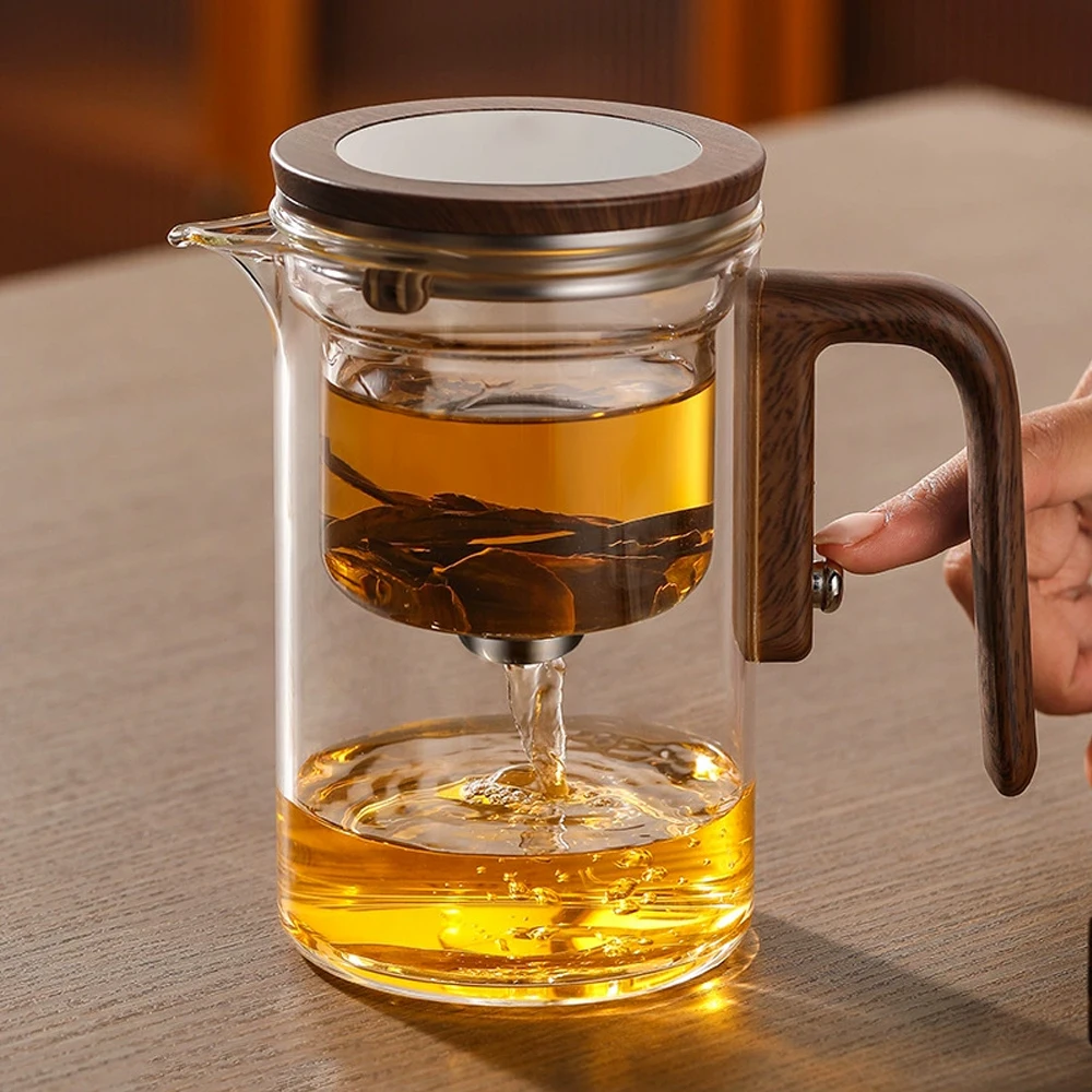 Glass Tea Pot Kettle Infuser 600ML/800ML Teapot Water Separation Inner Magnet One Click Magnetic Tea Filtration Cup Set
Glass Tea Pot Kettle Infuser 600ML/800ML Teapot Water Separation Inner Magnet One Click Magnetic Tea Filtration Cup Set